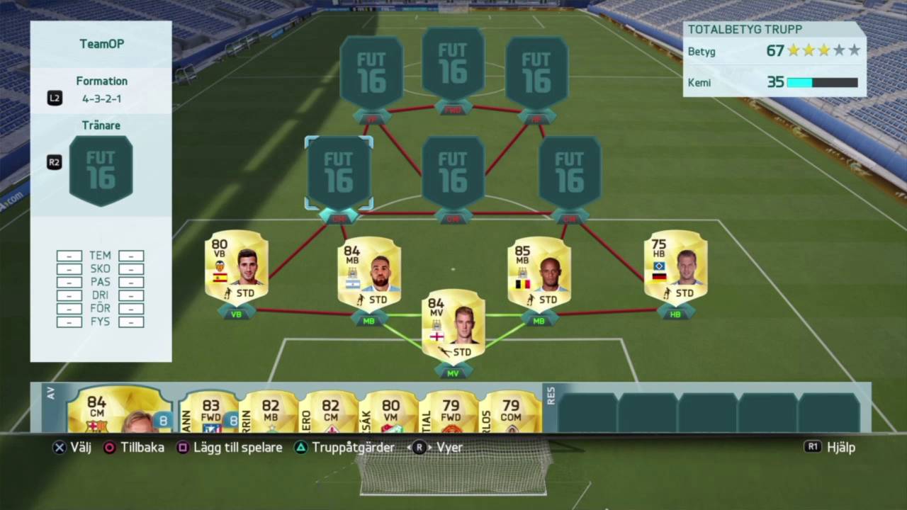 FIFA 16 OP 3 LEAGUE HYBRID SQUAD BUILDER!!!