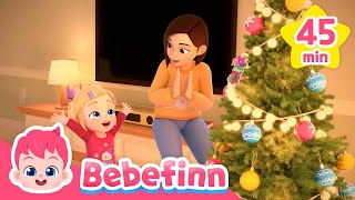 Happy Christmas | +More Compilation | Five Little | Bebefinn Best Nursery Rhymes