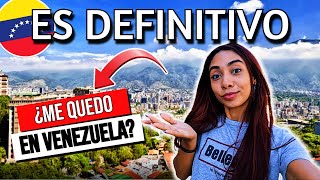 ¿REGRESÉ A VENEZUELA PARA QUEDARME?- Mis Motivos! #venezuela