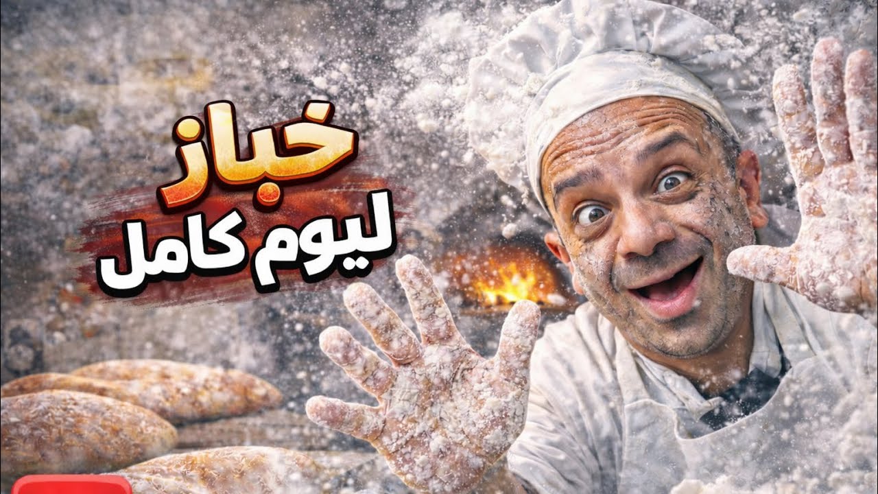 أبو عبدو اشتغل خباز ليوم كامل 🤣