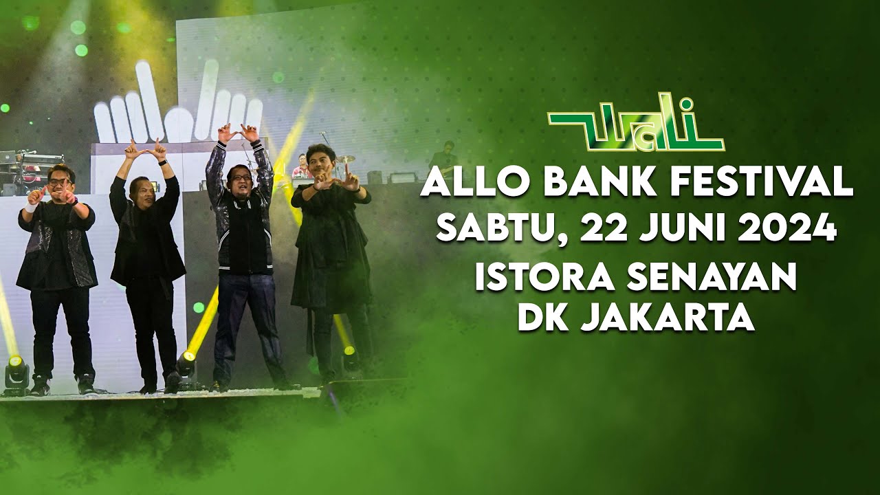 Wali Live Perform At Allo Bank 2024 || At Istora Senayan Jakarta Selatan