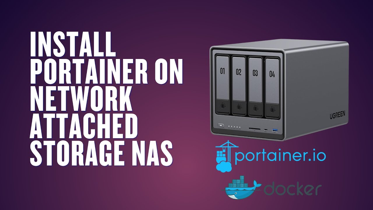 How to Install Portainer on Network Attached Storage NAS - YouTube