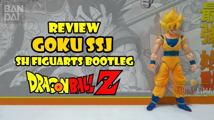 Review GOKU BLACK SH Figuarts Dragon Ball Super - SSJ Rosé - Bandai boneco  brinquedo em português 