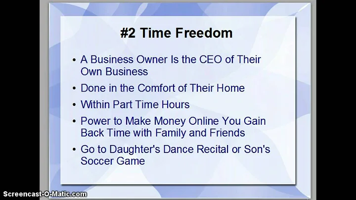 Residual Income Created Easily, Top 6 Reasons to C...