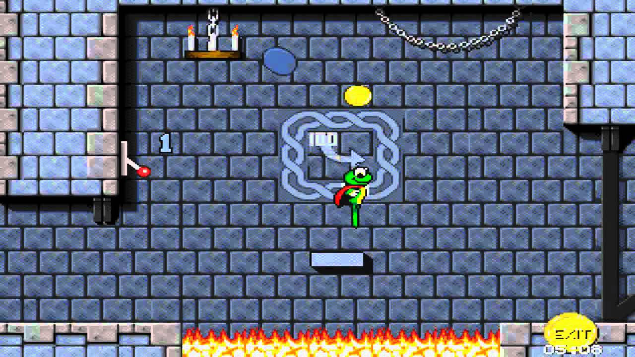 Superfrog (PC-DOS) - Stage 2-1 [HD] - YouTube