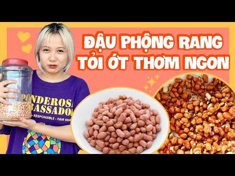 Cách làm Đậu Phộng Tỏi Ớt cực dễ! | Tiểu Màn Thầu #shorts