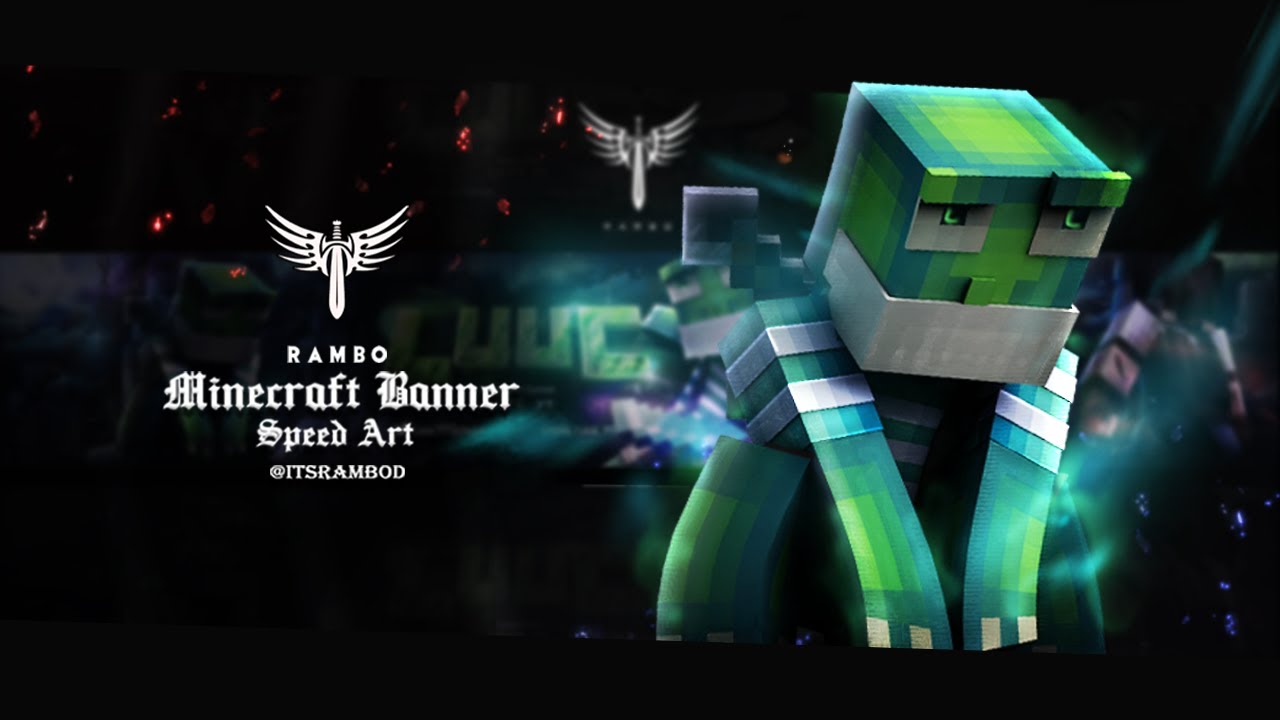 Minecraft Banner Speed Art #25~LuucYT~ - YouTube
