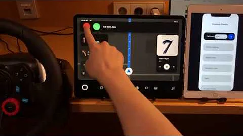 ProtoPie Connect Demo: Controlled testing environment with events for car UX prototyping
