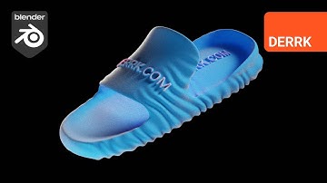 Create a Custom Foam Slide Shoe in Blender
