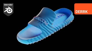 Create a Custom Foam Slide Shoe in Blender