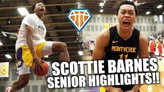 SCOTTIE BARNES IS A RARE BREED OF HOOPER!! | 6'8 Point Forward's SENIOR HIGHLIGHTS