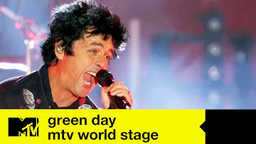 HELE AFLEVERING | GREEN DAY MTV WORLDSTAGE LIVE VANUIT SEVILLA