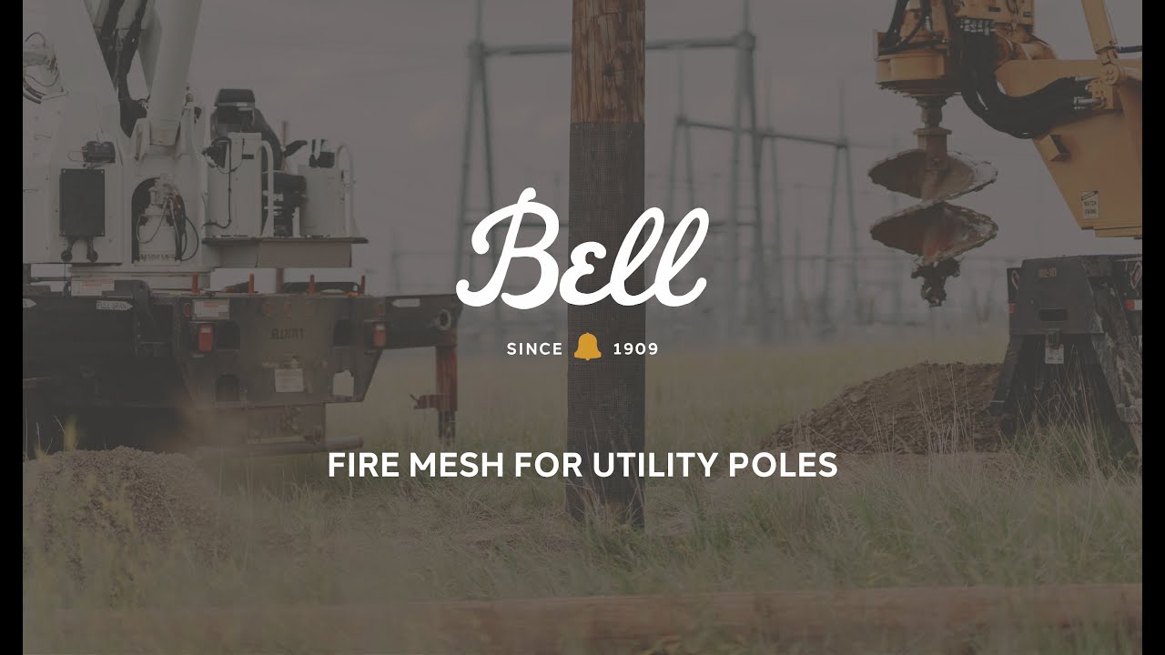 Bell - Fire Mesh for Utility Poles