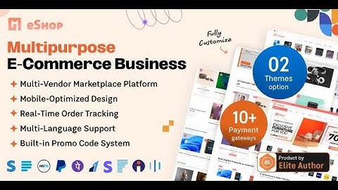 eShop Web v4.4.6 - Multi Vendor eCommerce Marketplace / CMS - nulled