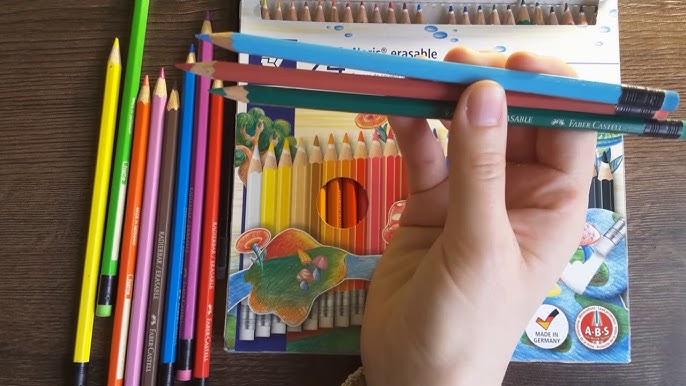 I'M SHOCKED- COMPARING DIFFERENT ERASERS :Faber-Castell, Prismacolor, and  🐮: 