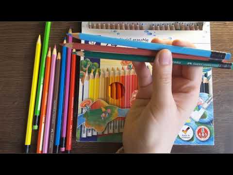 review Faber Castell colour pencil 48 shades 