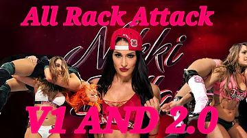 Nikki Bella - All Rack Attack V1 and 2.0 (Argentine Backbreaker & Modified TKO) #Special100Subs