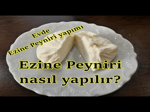 Video: Evde Sert Peynir Nasıl Yapılır?