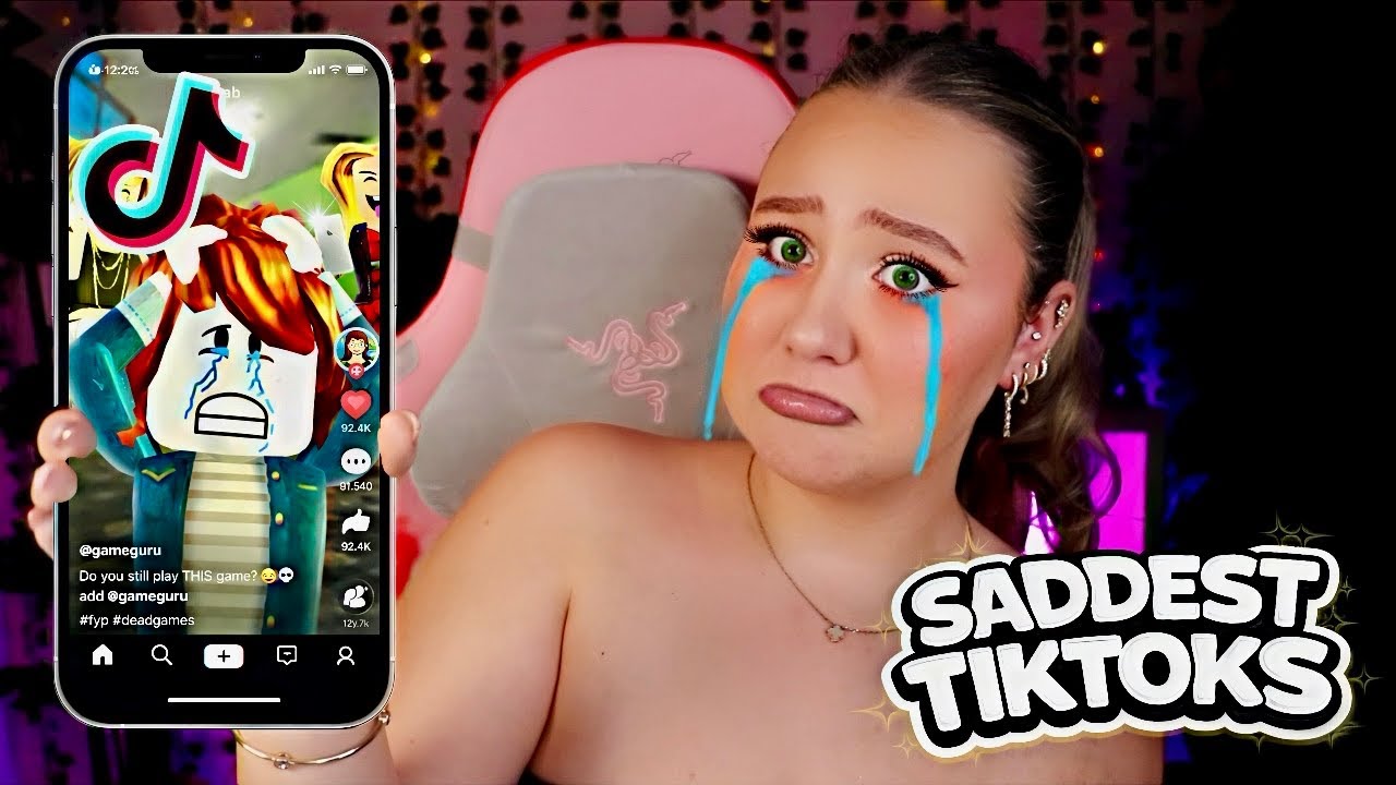 Я отреагировал на самые грустные видео из Roblox в TikTok... (Получилось что-то странное...)