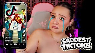 I Reacted To The Saddest Roblox Tiktoks On The Internet... It Got Weird..