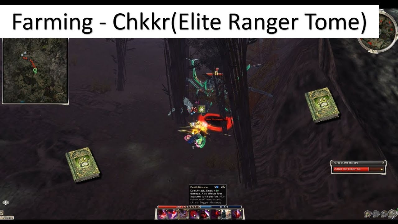 Guild Wars Farming - Chkkr Thousand Tail(Elite Ranger Tome)