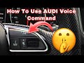 Audi Hidden Voice Control Features You probably didn’t know About 🤔 Audi b7/B8/B8.5/ B9