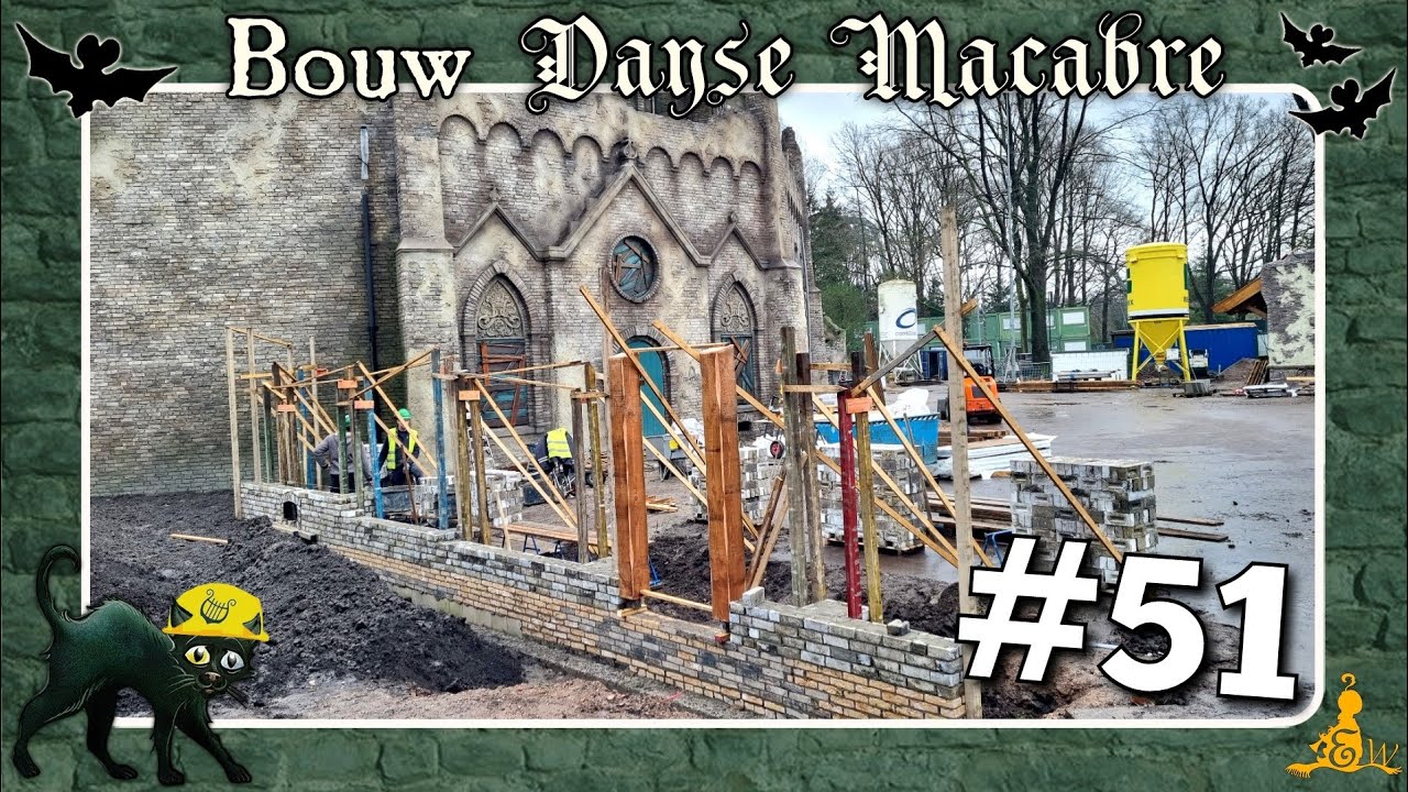 [#Efteling] ⚒️ Bouw Danse Macabre #51