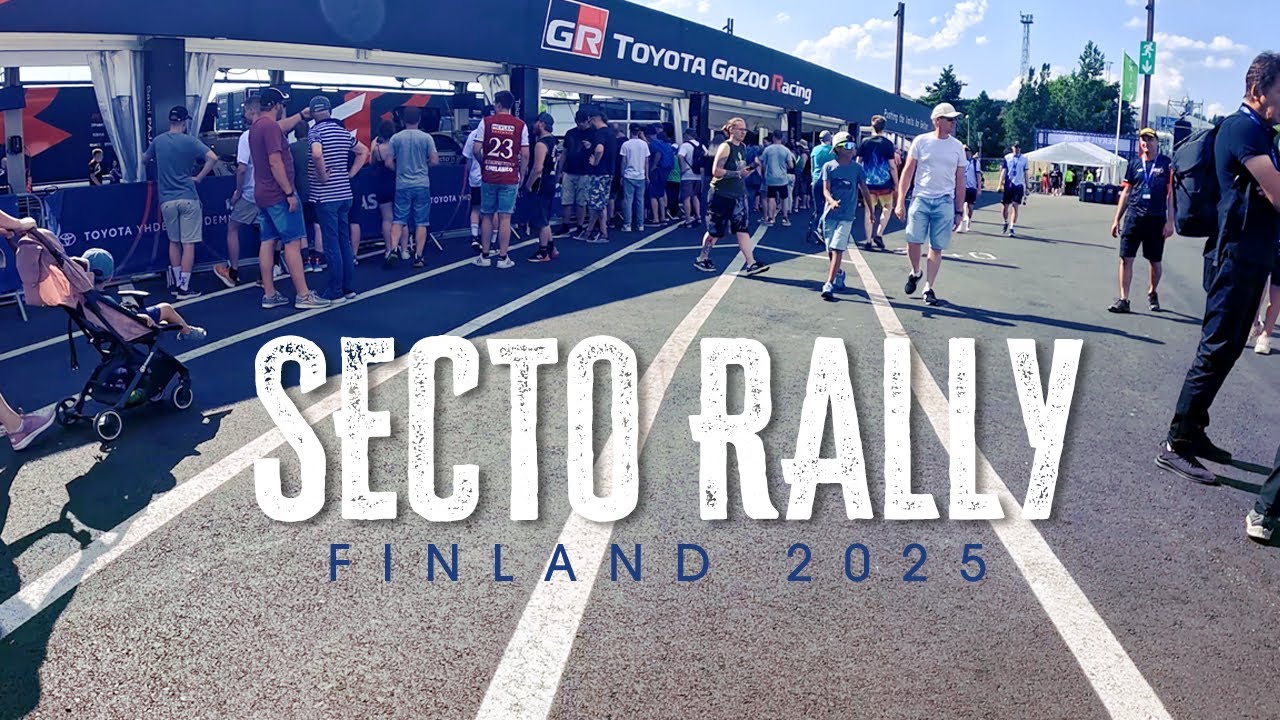POV: Explore the WRC Secto Rally Service Area | Jyväskylä, Finland 2025 (4K)
