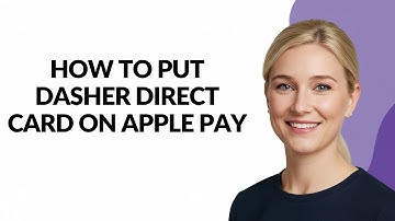 HOW TO PUT DASHER DIRECT CARD ON APPLE PAY - Julia