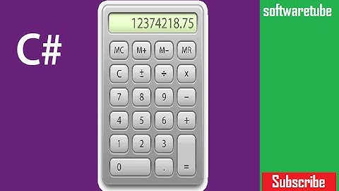 C# Calculator Tutorial Part 3