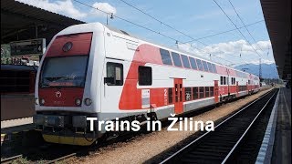 Trains in Žilina 12/08/18