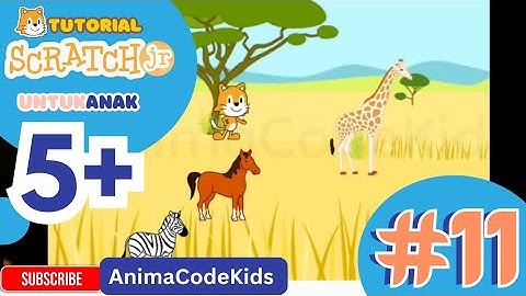 Scratch Jr Series - #11 Animasi Balapan (Blok Speed & Cara Duplikasi Blok)