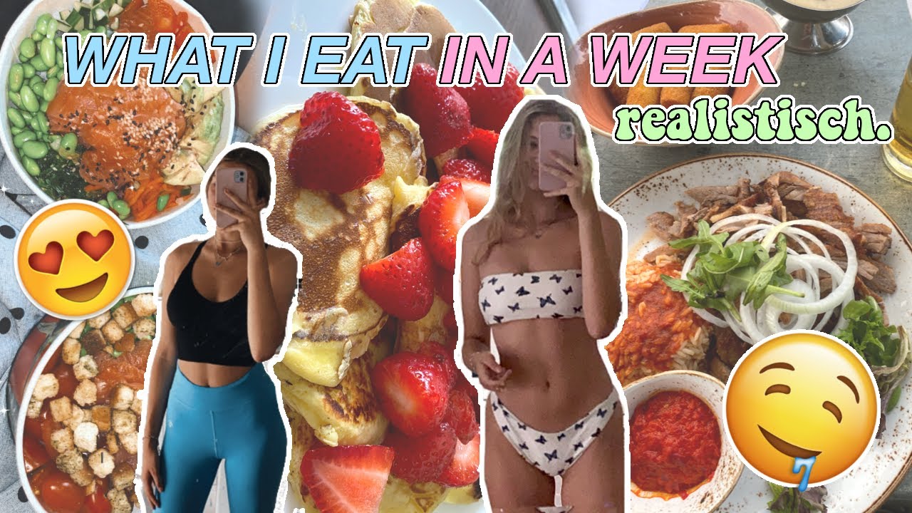 WHAT I EAT IN A WEEK 🦋 als normaler Teenager