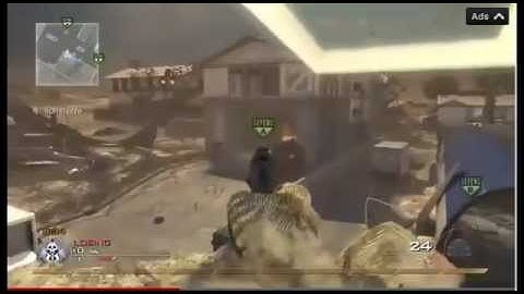 MW2 Sick Scrap Yard TrickShot With Reactions!!!