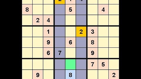 How to Solve Globe and Mail Sudoku Five Star May 7, 2022