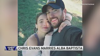 Chris Evans marries Alba Baptista in private wedding: reports