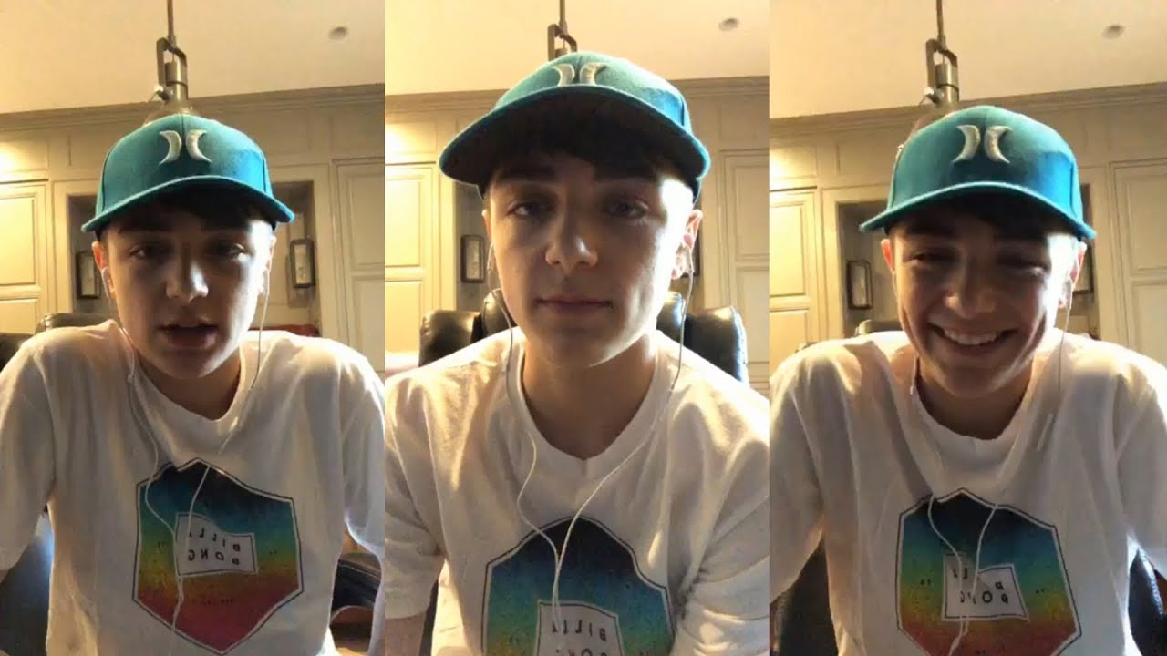 Asher Angel | Instagram Live Stream | 17 May 2018