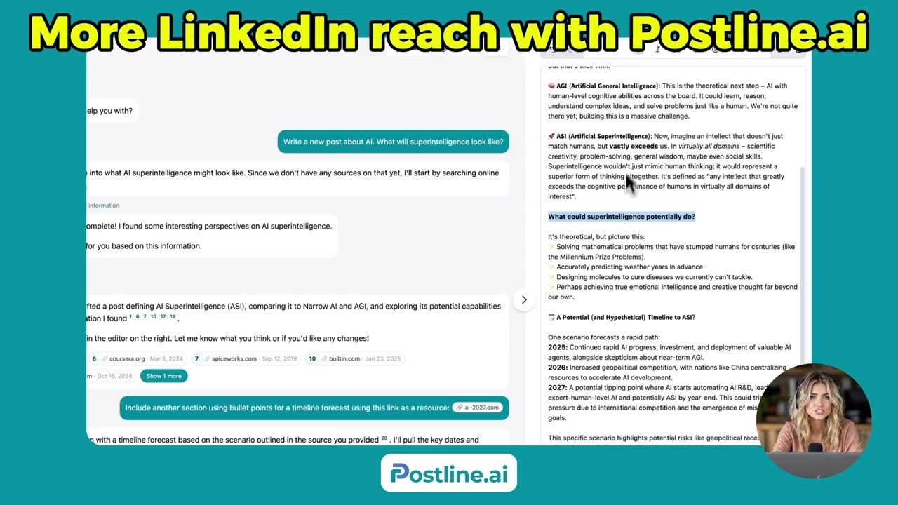 How I Finally Grew My LinkedIn Reach | Postline.AI Review