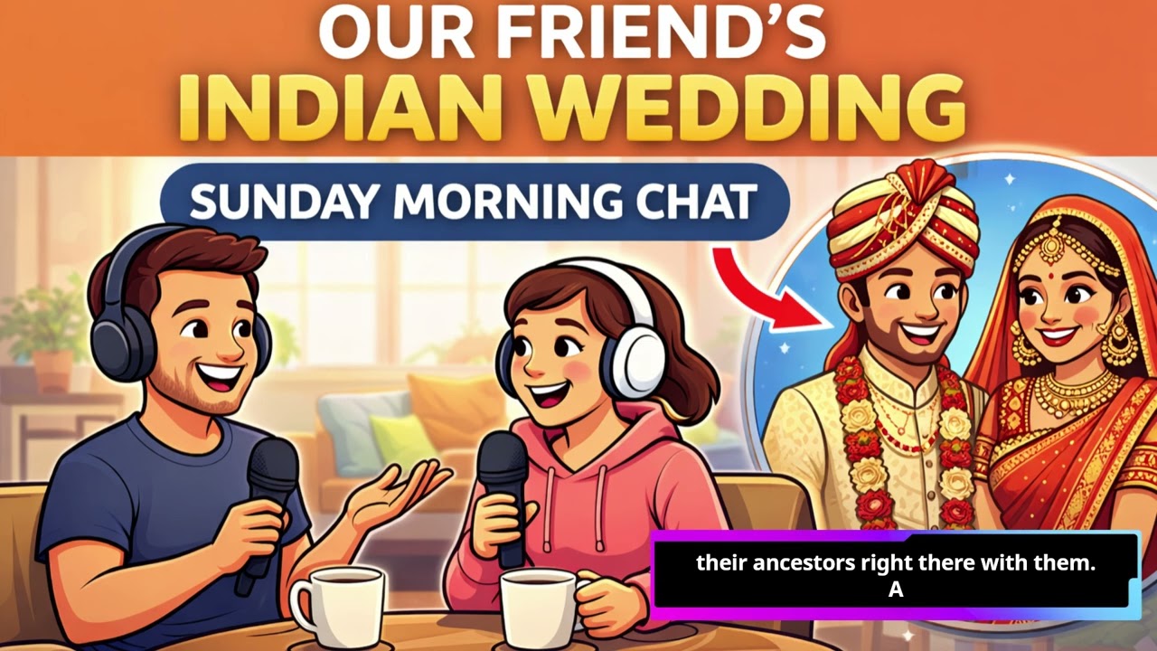 Talking About an Indian Wedding | Easy English Conversation