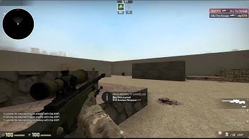First Video 1v1 Csgo Deathmatch Pulls Out Negev In a Awp Match