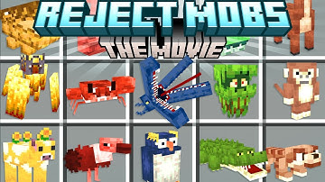 Minecraft REJECT MOBS: The Movie