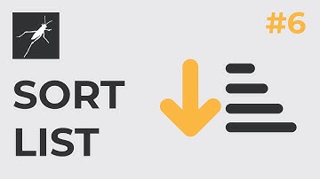 Grasshopper Tutorial #6 | Sort list