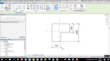 L section family for columns in REVIT 2018