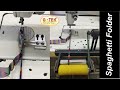 Spaghetti folder attachment for Juki Sewing Machine , Dori Piping Folder, Binders For silai machine