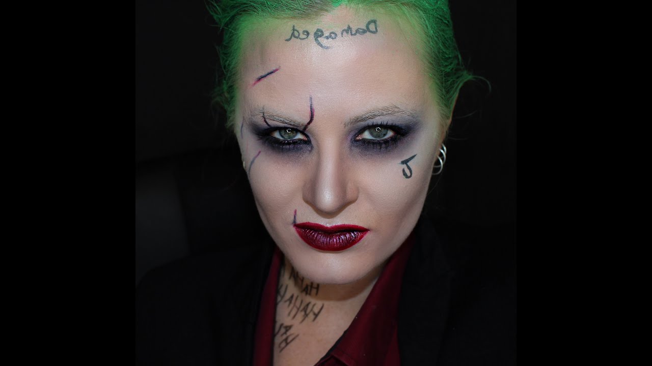 The Joker Makeup Tutorial Suicide Squad YouTube