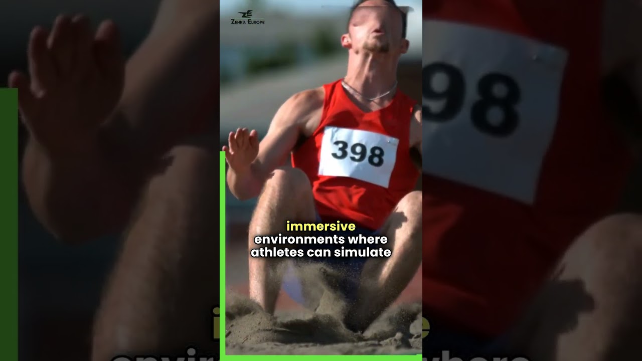 How VR & AR Immersive Environments Enhance Olympic Athlete Performance! #olympics2024 #ar #vr #tech