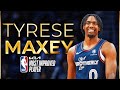 Tyrese Maxey is the 2023 2024 Kia NBA Most Improved Player  KiaMIP