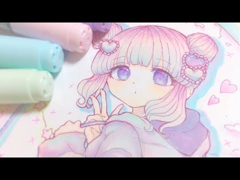 新鮮な女の子 イラスト かわいい ふわふわ 無料イラスト集