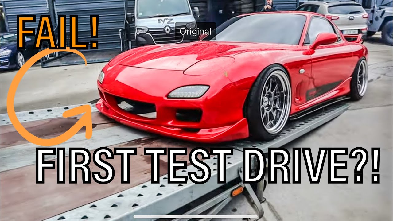 Bridgeported FD RX7 first test drive! - YouTube