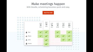 How to use Doodle to schedule meetings with supervisors and colleagues (2020)